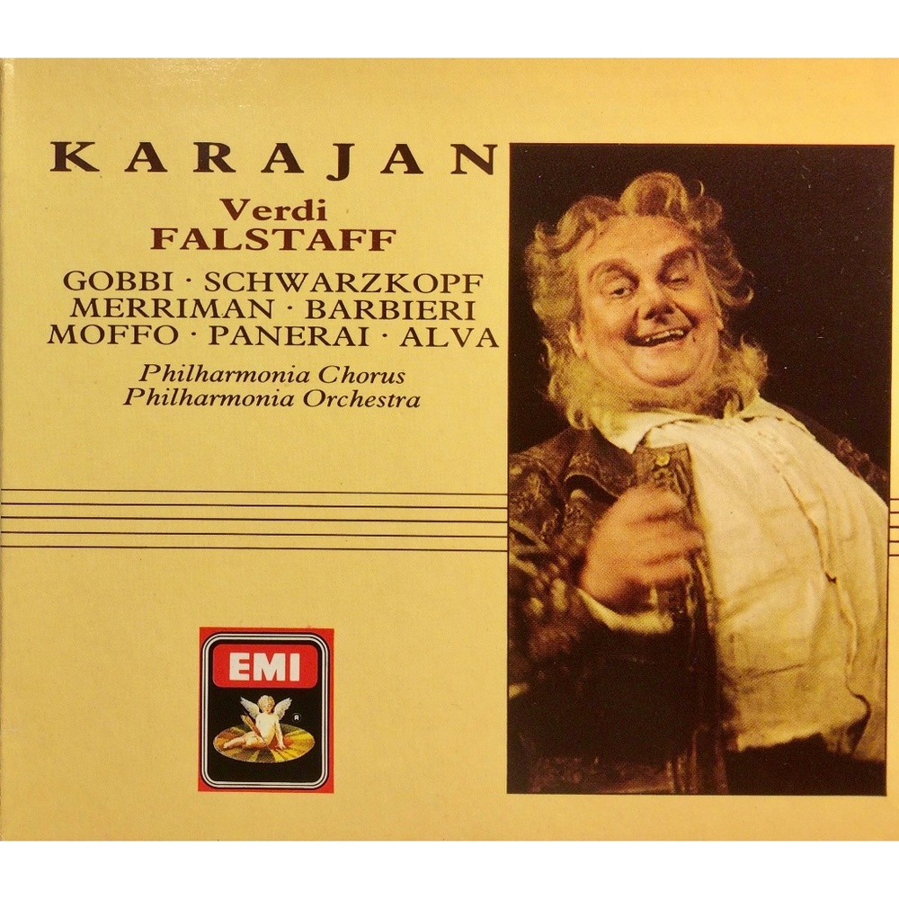 Verdi: Falstaff CD Opera 1988 EMI Music Classical 077774966825 IMPORT England